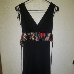 Black cocktail dress